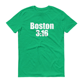 Stone Cold Steve Austin "Boston 3:16 (Green)" T-Shirt
