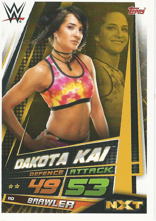 WWE Topps Slam Attax Universe 2019 Dakota Kai #110
