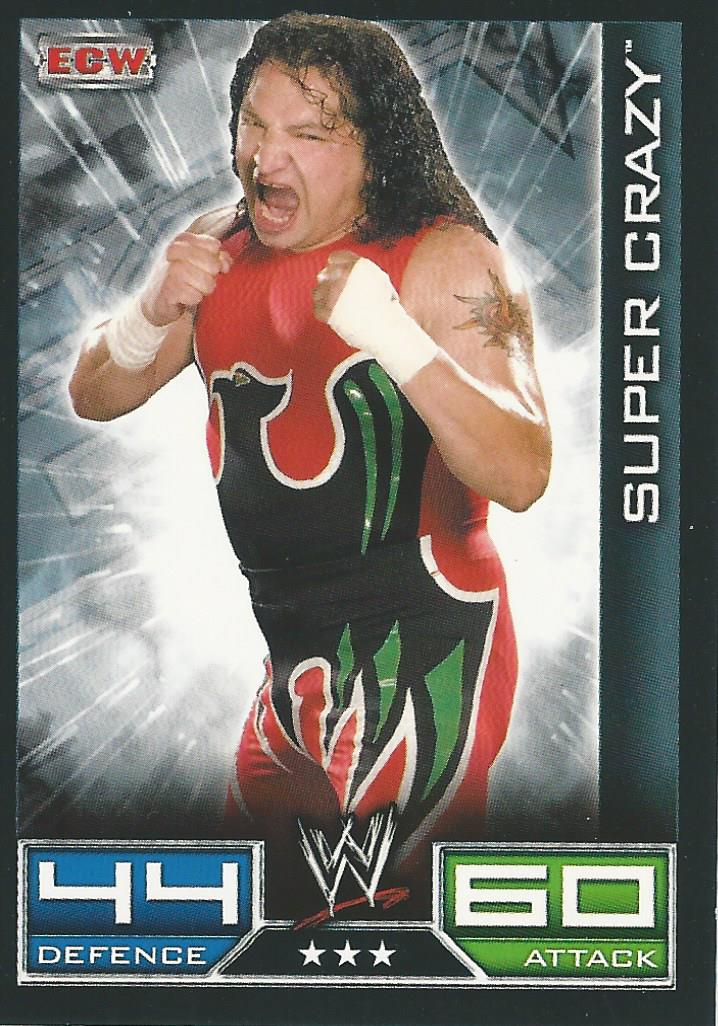 WWE Topps Slam Attax 2008 Super Crazy #110