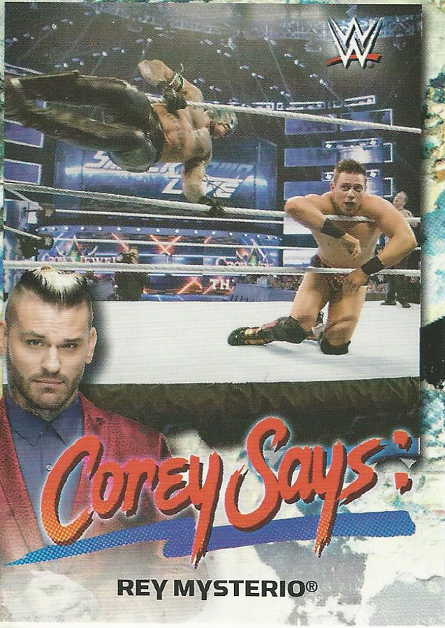 WWE Topps Smackdown 2019 Rey Mysterio CG-10 trading card PW Catalog