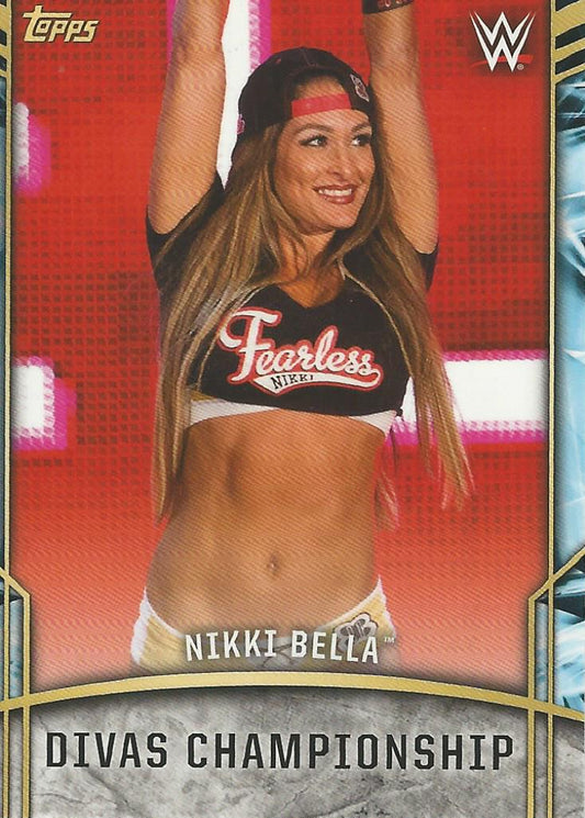 WWE Topps Legends 2017 Nikki Bella RC-10 trading card PW Catalog