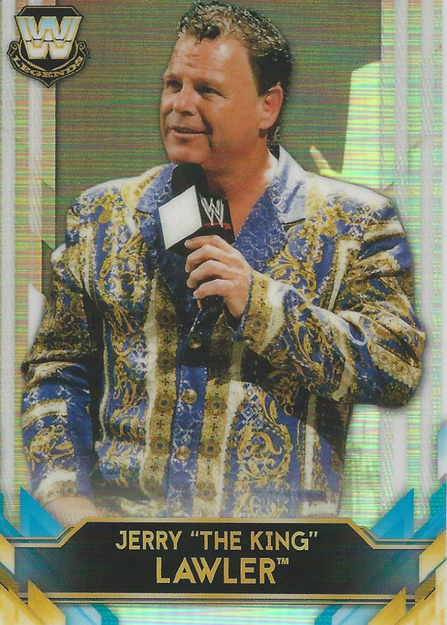 WWE Topps Chrome 2020 Jerry Lawler BL-10 trading card PW Catalog