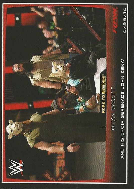 WWE Topps Road to Wrestlemania 2015 Wyatt Family #10