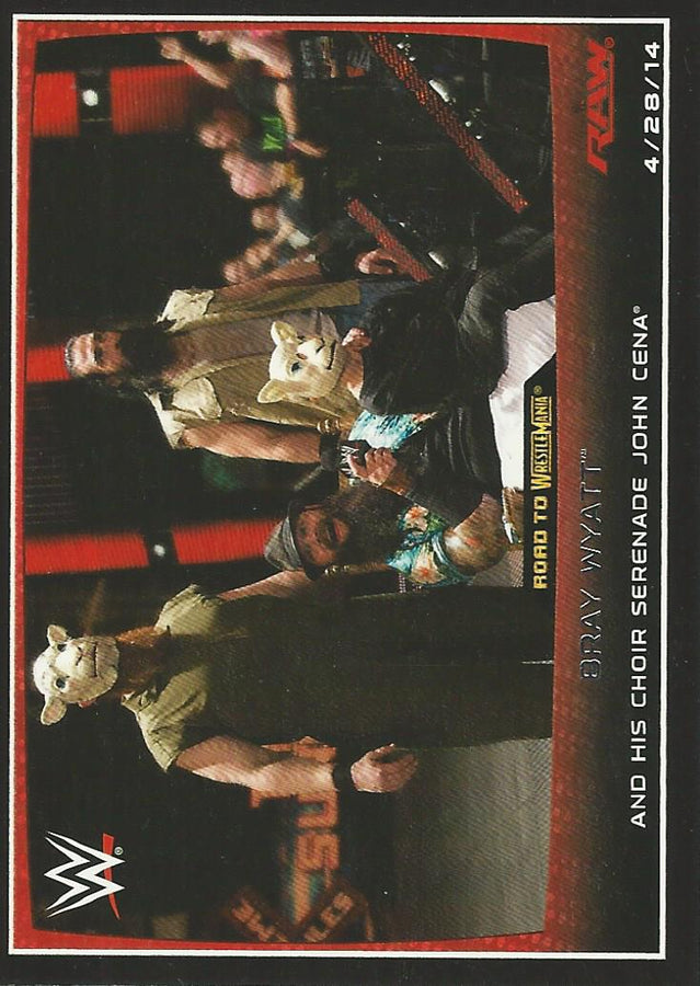 WWE Topps Road to Wrestlemania 2015 Wyatt Family #10
