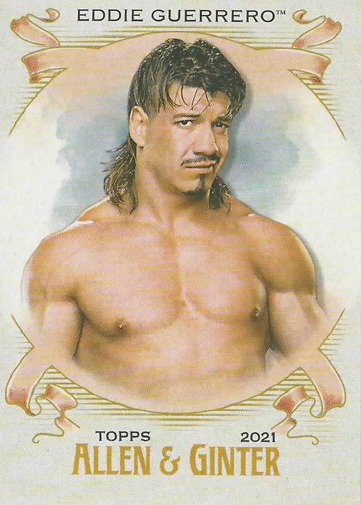 WWE Topps Heritage 2021 Eddie Guerrero AG-10 trading card PW Catalog
