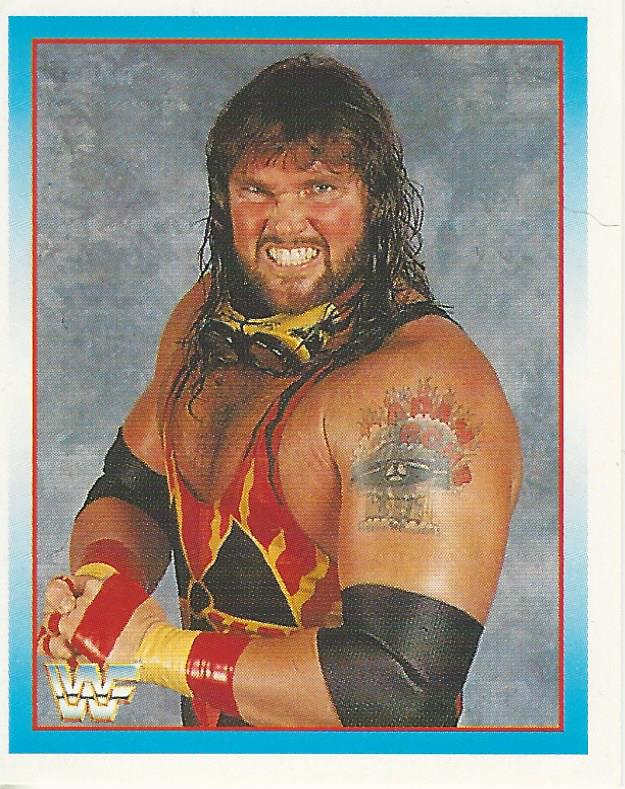 WWF Merlin Stickers 1995 Adam Bomb #110