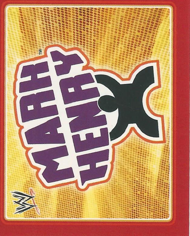 WWE Topps Icons 2013 Sticker Mark Henry #110