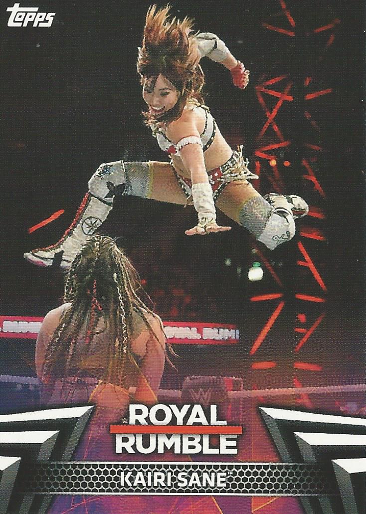 WWE Topps Women Division 2019 Kairi Sane RR10 trading card PW Catalog