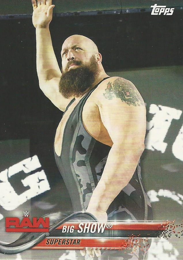 WWE Topps Then Now Forever 2018 Big Show #110