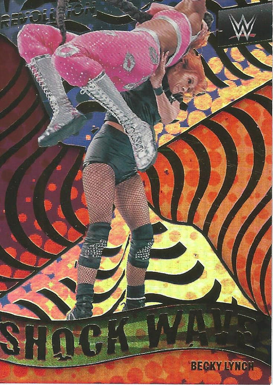 WWE Panini Revolution 2022 Becky Lynch SHOCKWAVE #1
