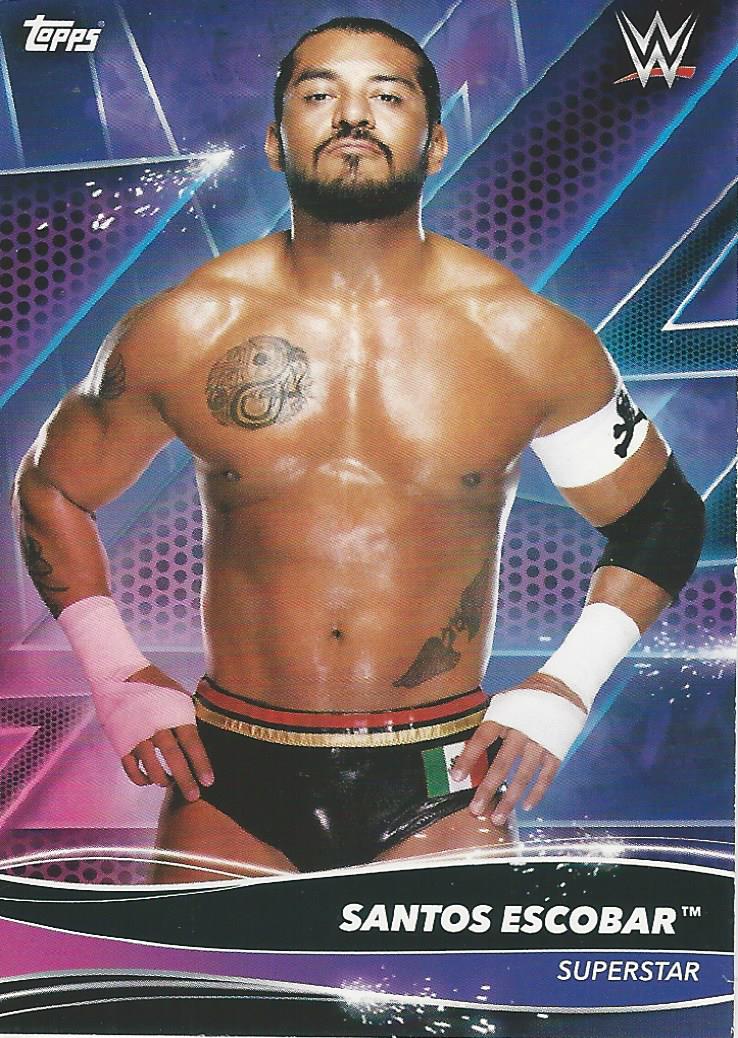 Topps WWE Superstars 2021 Santos Escobar #110