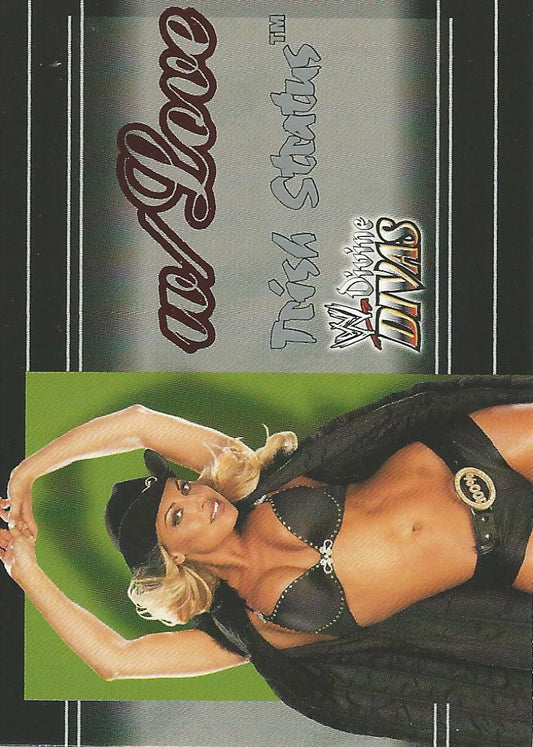 WWE Fleer Divine Divas 2003 With Love Trish Stratus #12 of 16