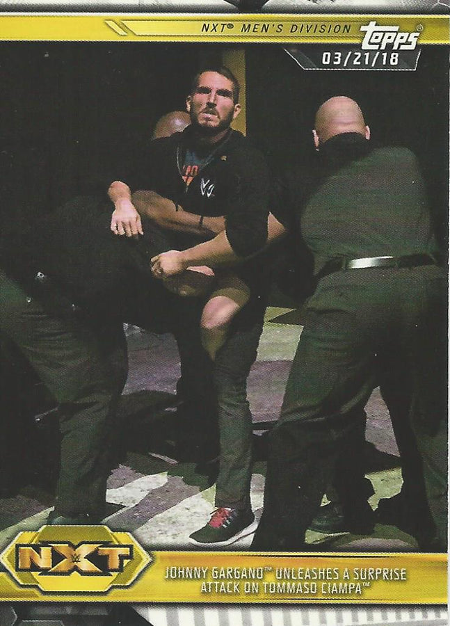 WWE Topps NXT 2019 Johnny Gargano #10