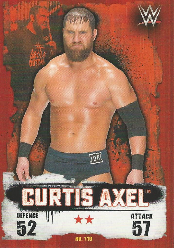 WWE Topps Slam Attax Takeover 2016 Curtis Axel #110