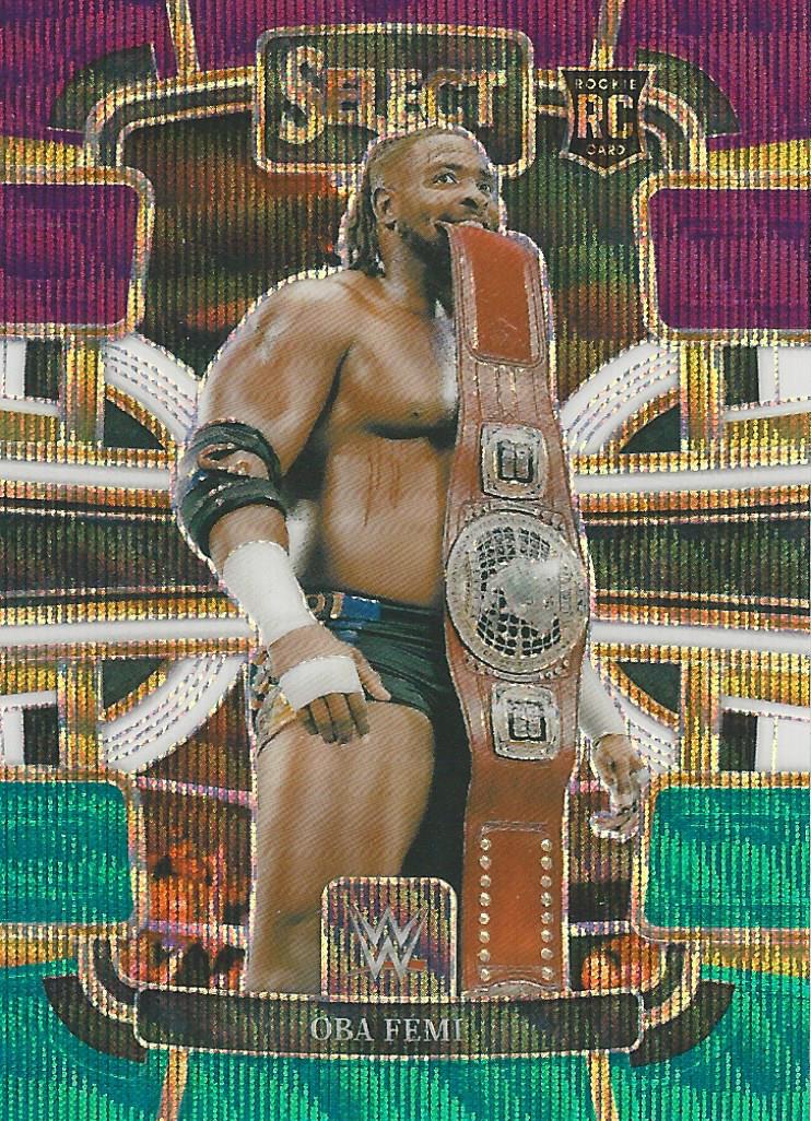 WWE Panini Select 2024 Tri Colour Oba Femi #38