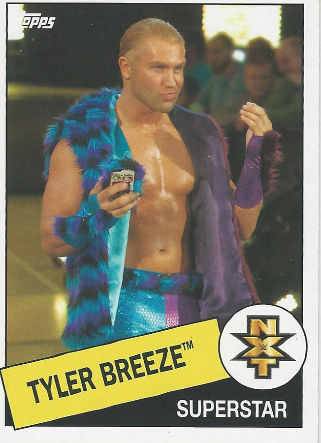 WWE Topps Heritage 2015 Tyler Breeze #110