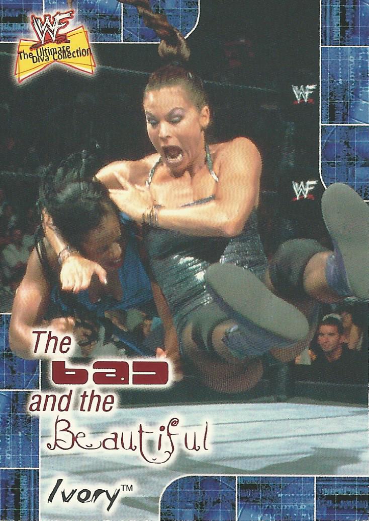 WWF Fleer Ultimate Diva Collection 2001 Ivory BB 10 of 15 trading card PW Catalog