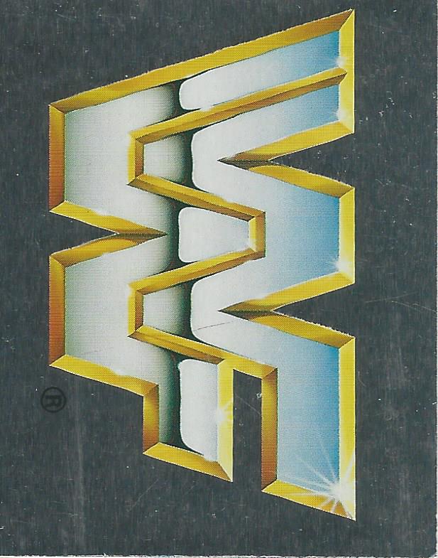 WWF Merlin Sticker Collection 1990 Logo Foil #110
