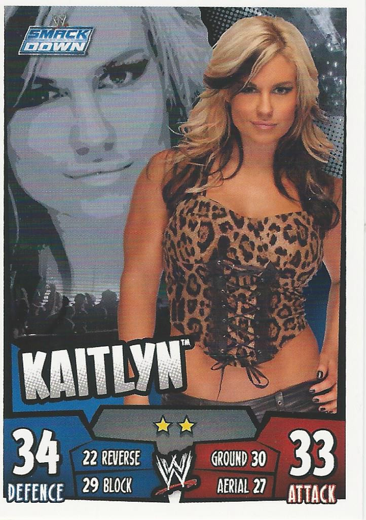 WWE Topps Slam Attax Rumble 2011 Kaitlyn #110