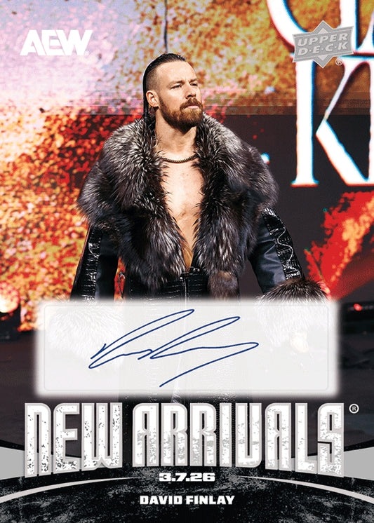 David Finlay trading card PW Catalog