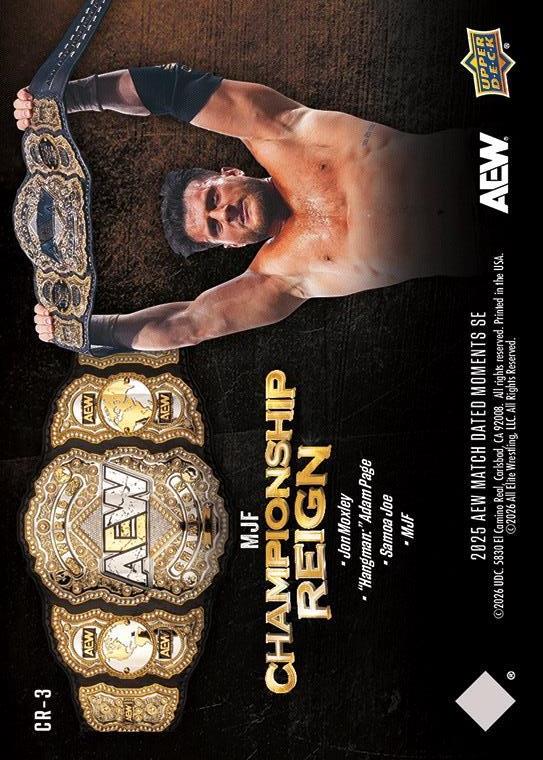 Championship Reign – MJF