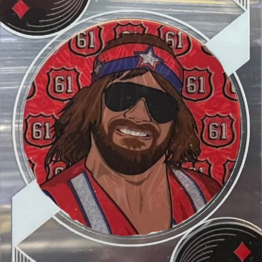 Randy Savage trading card PW Catalog