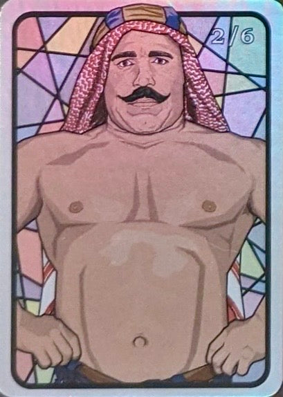 Iron Sheik trading card PW Catalog