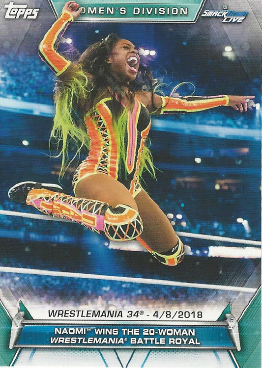 WWE Topps Women Division 2019 Naomi #67
