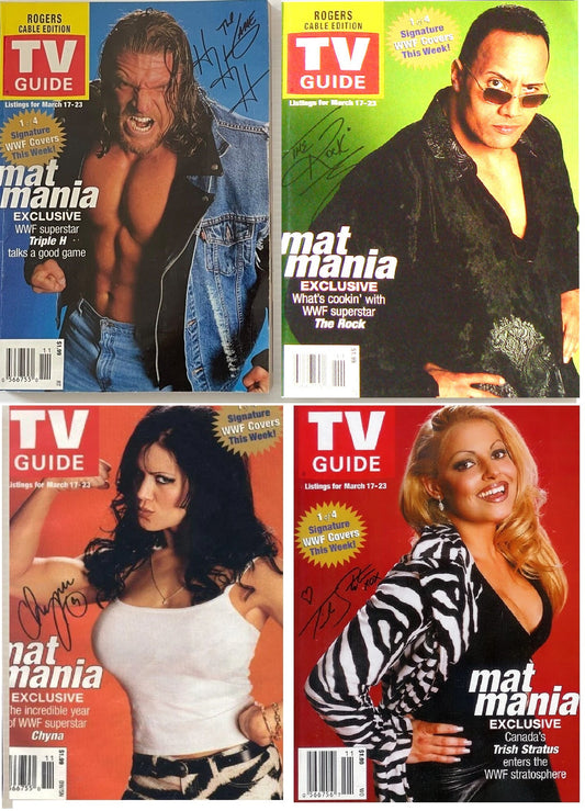 TV Guide Canada Trish Stratus Volume 25 No. 11 Issue 1264 Eastern Ontario Edition March 17, 2001 1 of 4