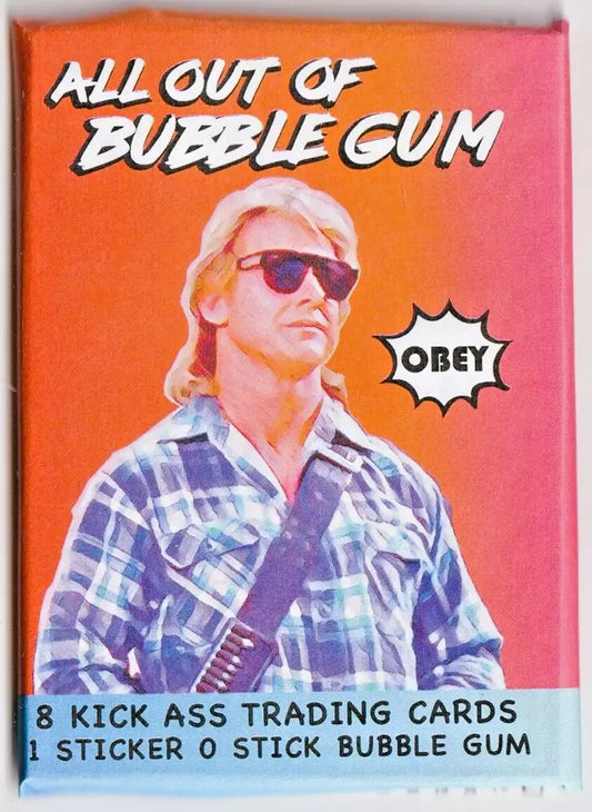 Rowdy Roddy Piper all out of Bubble Gum