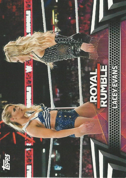 WWE Topps Women Division 2019 Lacey Evans RR-1 trading card PW Catalog