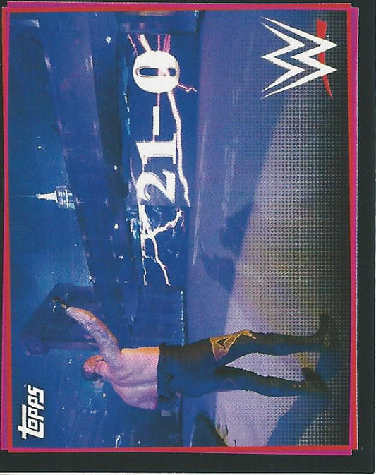 WWE Topps Road to Wrestlemania Stickers 2021 Undertaker #111