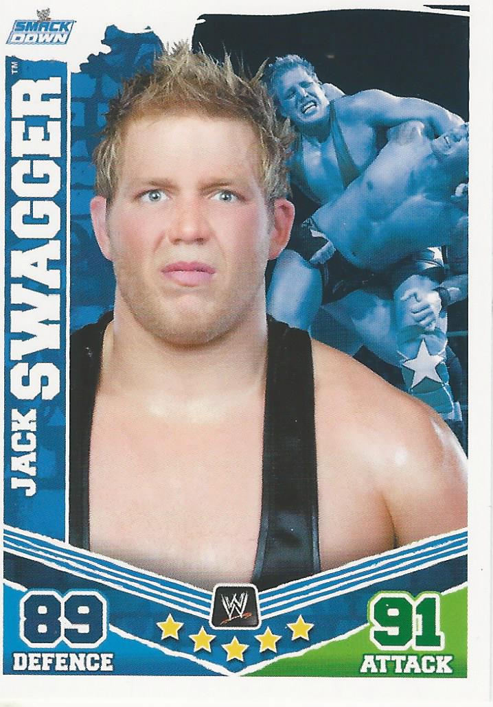 WWE Topps Slam Attax Mayhem 2010 Jack Swagger #111