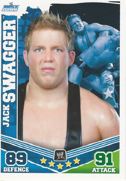 WWE Topps Slam Attax Mayhem 2010 Jack Swagger #111