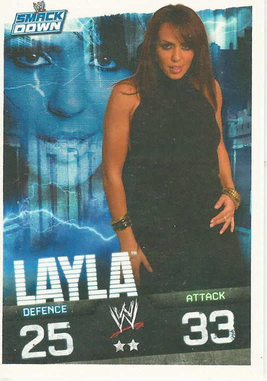 WWE Topps Slam Attax Evolution 2010 Layla #111