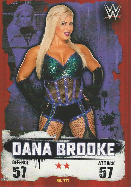 WWE Topps Slam Attax Takeover 2016 Dana Brooke #111
