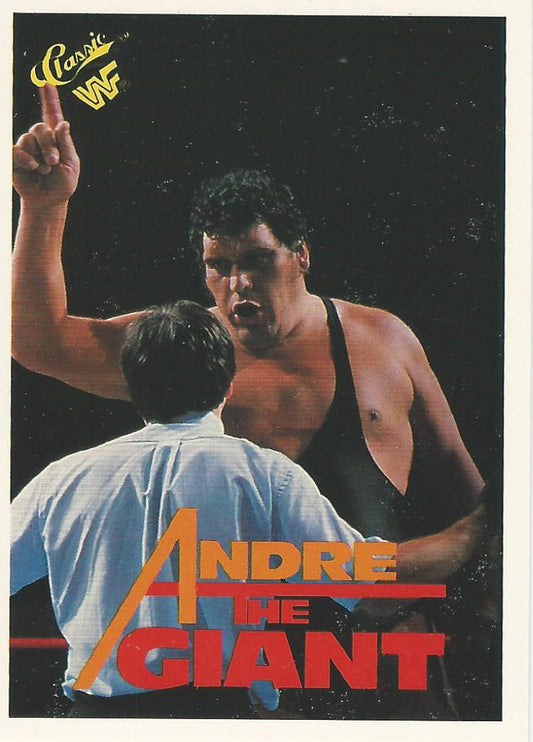 WWF Classic Trading Cards 1990 Andre the Giant No.111 trading card PW Catalog