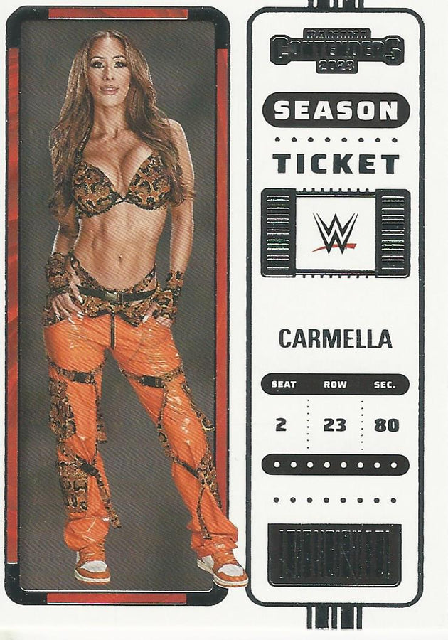 WWE Panini Chronicles 2023 Carmella #111