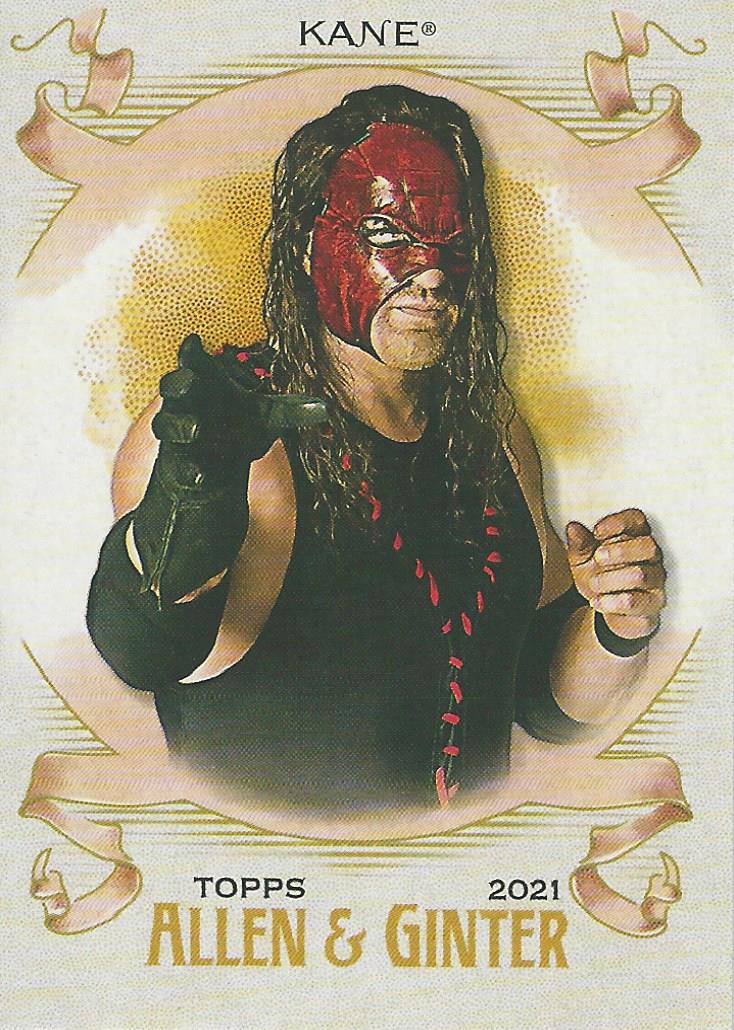 WWE Topps Heritage 2021 Kane AG-11 trading card PW Catalog