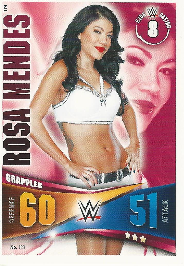 WWE Topps Slam Attax Rivals 2014 Rosa Mendes #111
