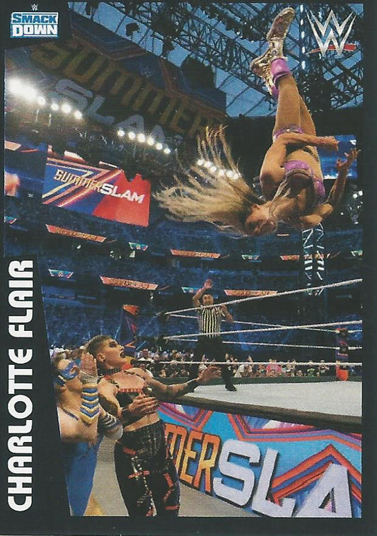 WWE Panini 2022 Sticker Collection Charlotte Flair #111