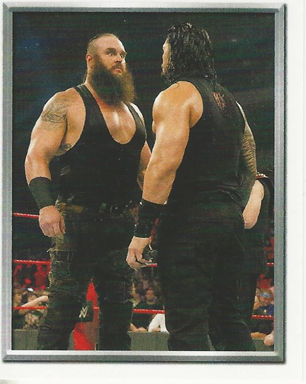 WWE Topps 2018 Stickers Braun Strowman #111