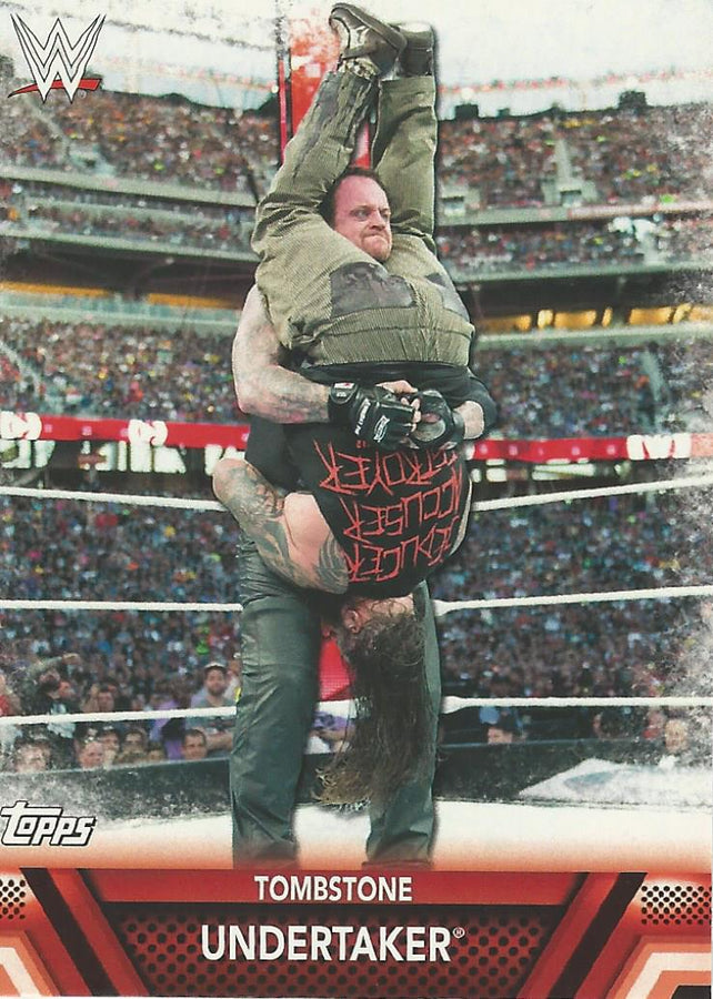 WWE Topps Then Now Forever 2017 2017 Undertaker #F11