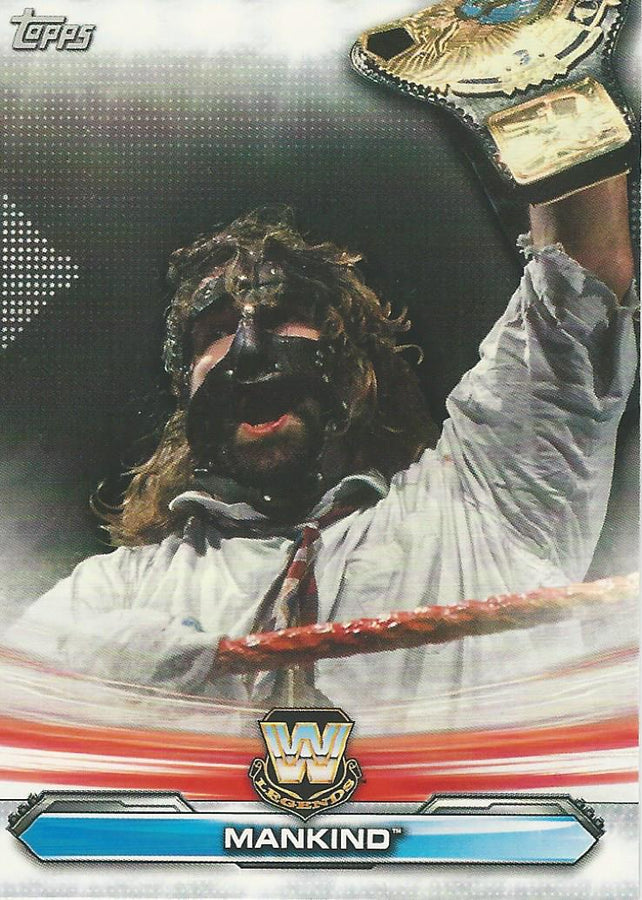 WWE Topps Raw 2019 Mankind LR-11 trading card PW Catalog