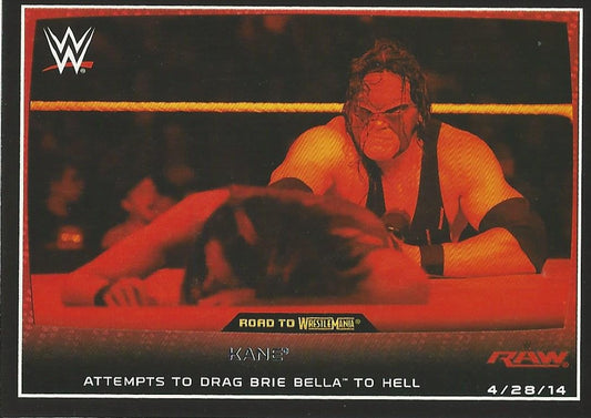 WWE Topps Road to WrestleMania 2015 Kane #11