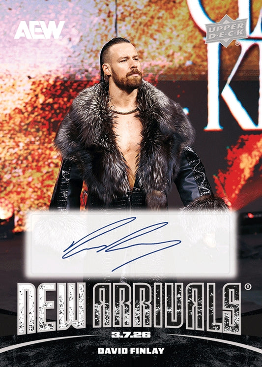David Finlay trading card PW Catalog
