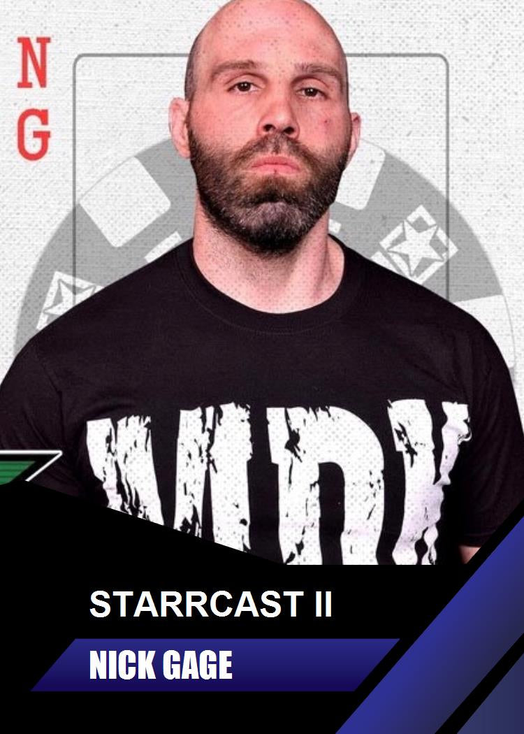 Nick Gage trading card PW Catalog