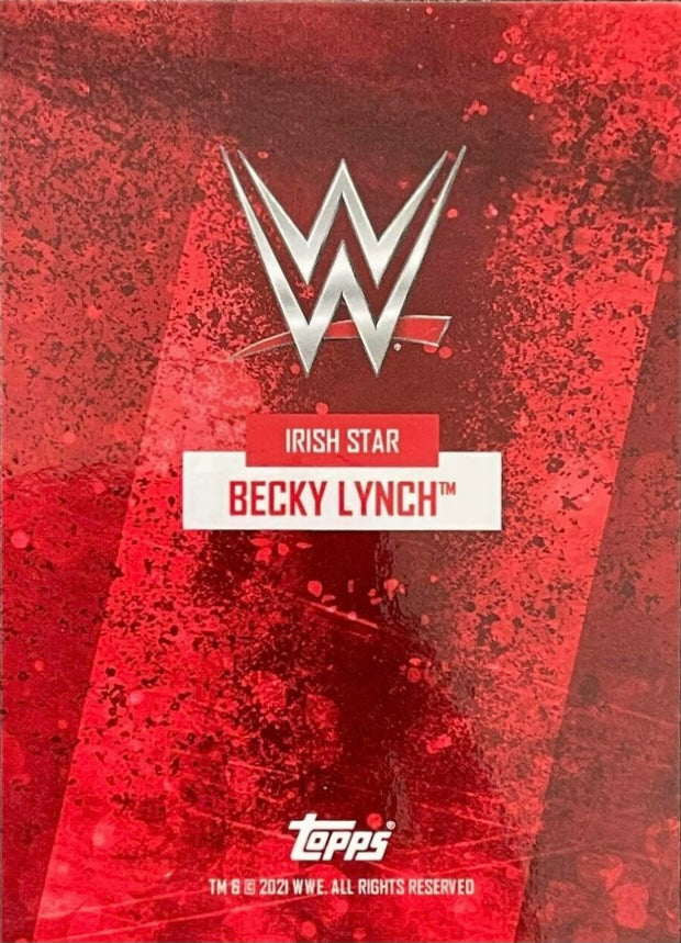 Irish Star – Becky Lynch trading card PW Catalog