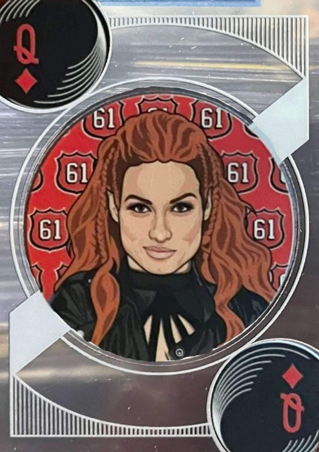 Becky Lynch trading card PW Catalog