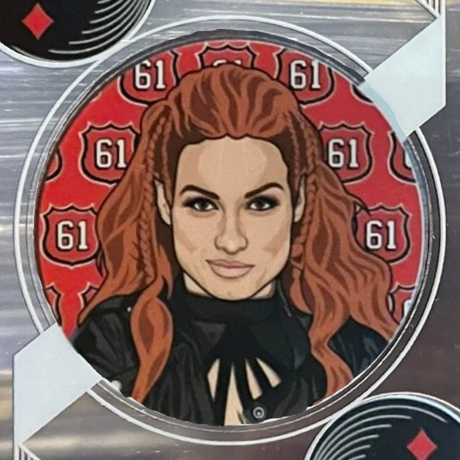Becky Lynch trading card PW Catalog